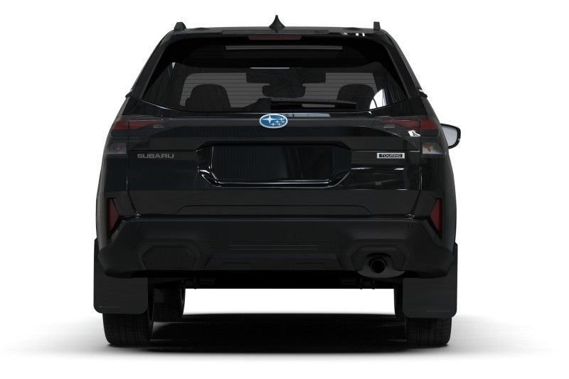 User 1Rally Armor 25-26 Subaru Forester & Hybrid Black UR Mud Flap w/Grey Logo - Installed 2