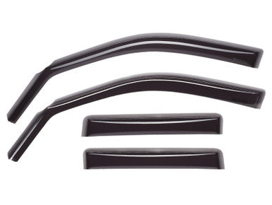 WeatherTech Front and Rear Side Window Deflectors For 2015-19 Subaru Outback - Dark Smoke - 82780