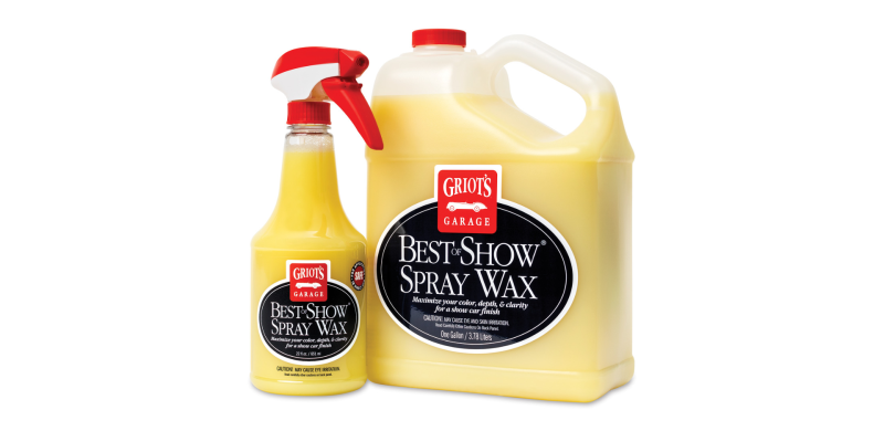 Griots Garage Best of Show Spray Wax - 1 Gallon