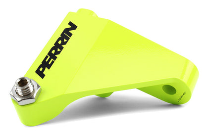 PERRIN Master Cylinder Brace for 2015-21 Subaru WRX / STI - Neon Yellow Finish - Angle