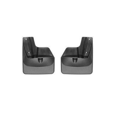 WeatherTech No Drill Rear Mudflaps For 2015+ Subaru Outback - Black - 120072