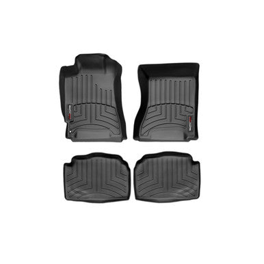 WeatherTech Front & Rear FloorLiner For 2003-08 Subaru Forester - Black - 441281-440972