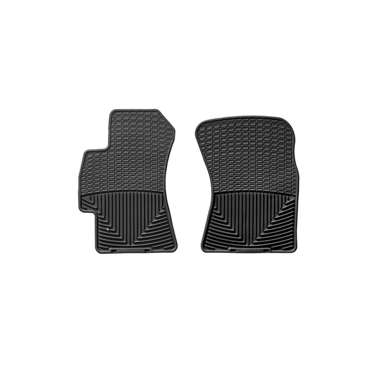 WeatherTech 93-01 Subaru Impreza Front Rubber Mats - Black - W52