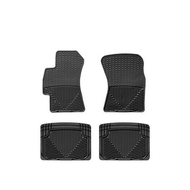 WeatherTech Front & Rear Rubber Mats For 1993-01 Subaru Impreza - Black - W52-W20