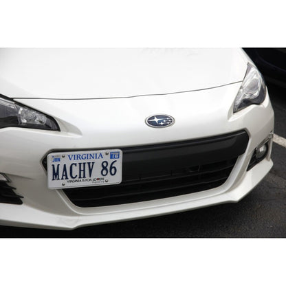 Turbo XS 13-16 Subaru BRZ/Scion FR-S License Plate Relocation Kit - Installed 1