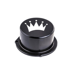 Turbo XS 15-21 Subaru WRX Billet Aluminum Vacuum Pump Cover - Black - W15-VPC-BLK