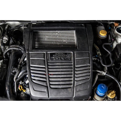 Turbo XS 15-21 Subaru WRX Billet Aluminum Vacuum Pump Cover - Black - W15-VPC-BLK - Installed