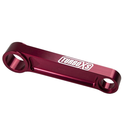 Turbo XS 02-14 Subaru WRX/STi Pitch Stop Mount - Red - WS-PSM-RED - Angle 2