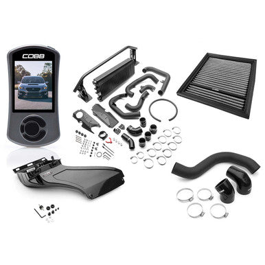 COBB Stage 2 Power Package w/Black FMIC For 2022+ Subaru WRX - SUB0060020-BK-FMIC