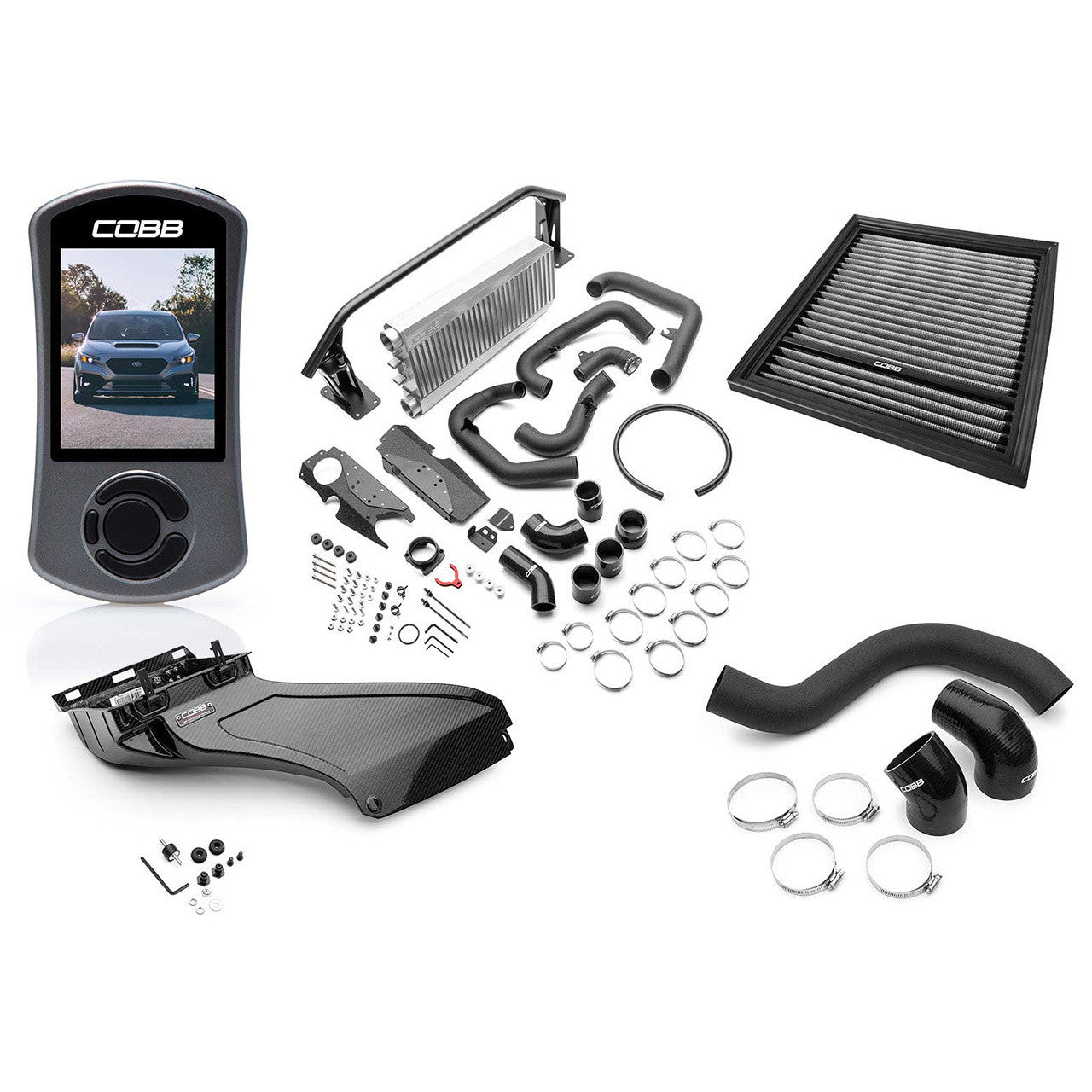 COBB Stage 2 Power Package w/Silver FMIC For 2022+ Subaru WRX