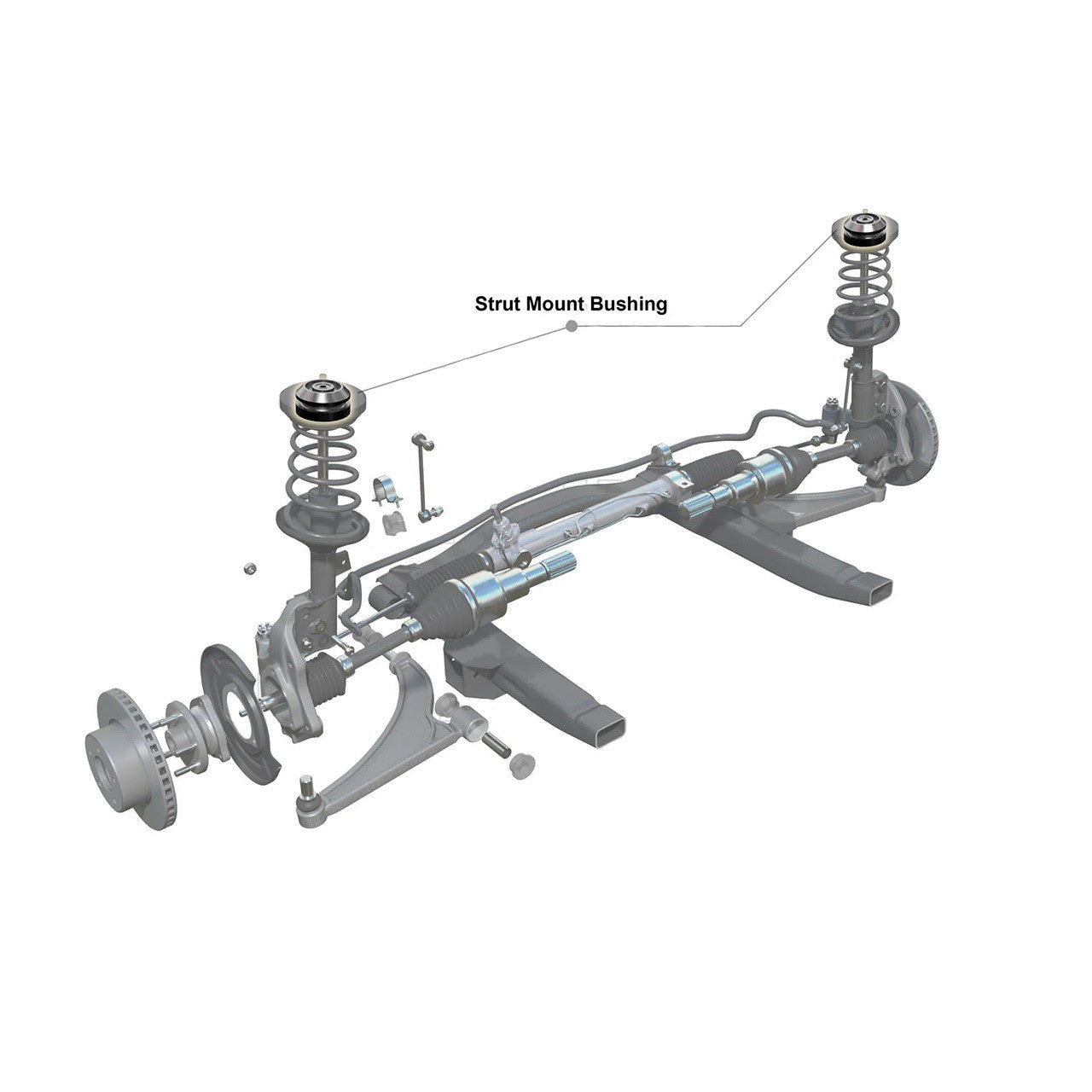 Whiteline Alignment Caster / Camber Kit for 04-07 STI, 02-07 WRX - KCA335 - Install Location