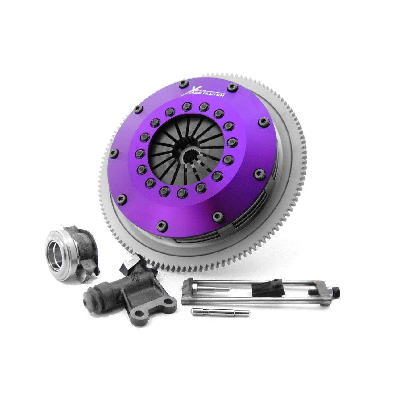 XClutch 8in Twin Sprung Ceramic Clutch Kit For Subaru 15-21 WRX STi Base 2.5L - XKSU20521-2B
