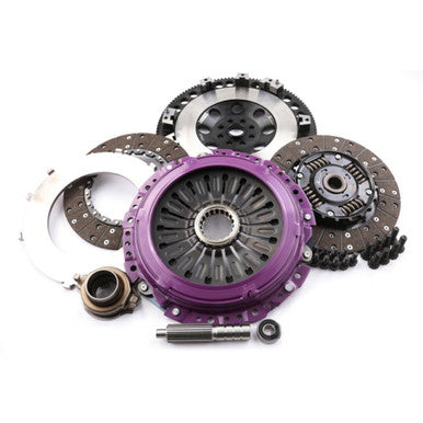XClutch 9in Twin Sprung Organic Clutch Kit For Subaru 04-21 WRX STI Base 2.5L - XKSU23531-2A