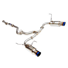 Invidia N1 3" Cat Back Exhaust with Titanium Burnt Tips for 2015-18 Subaru WRX / STI - HS15STIGTT