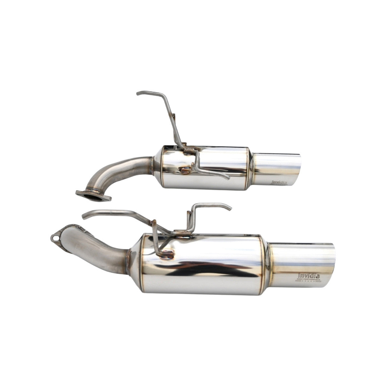 Invidia 22+ Subaru WRX GT N1 3.5in. S.S Tip Axle-Back Exhaust - HS22SW4AG1GSL - Angle 2