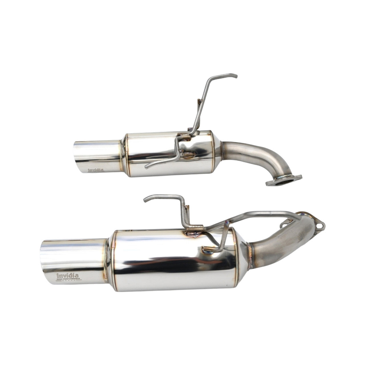 Invidia 22+ Subaru WRX GT N1 3.5in. S.S Tip Axle-Back Exhaust - HS22SW4AG1GSL - Angle 3