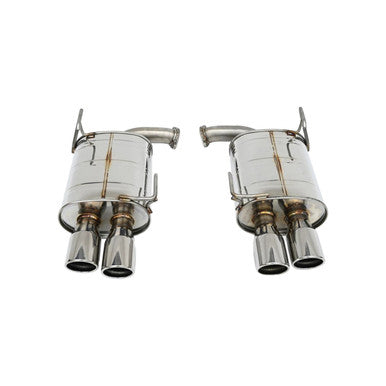 Invidia Q300 3.5in. Rolled Dual Wall S.S Tip Axle-back Exhaust For 2022+ Subaru WRX - HS22SW4AQ4RSL
