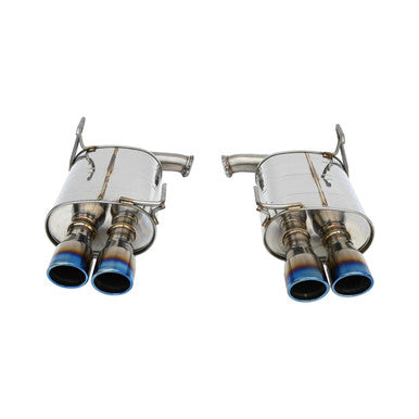 Invidia Q300 3.5in. Rolled Dual Wall T.I Tip Axle-back Exhaust For 2022+ Subaru WRX - HS22SW4AQ4RTL