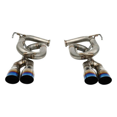 Invidia Twin Loop 3.5in. Single Layer T.I Tip Axle-Back Exhaust For 2022+ Subaru WRX - HS22SW4AT4STL