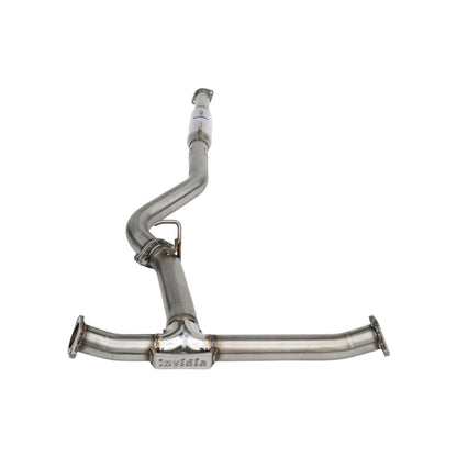 Invidia 22+ Subaru WRX 3in. Mid-Pipe w/ Resonator - HS22SW4OE3MIPRL - Angle 4