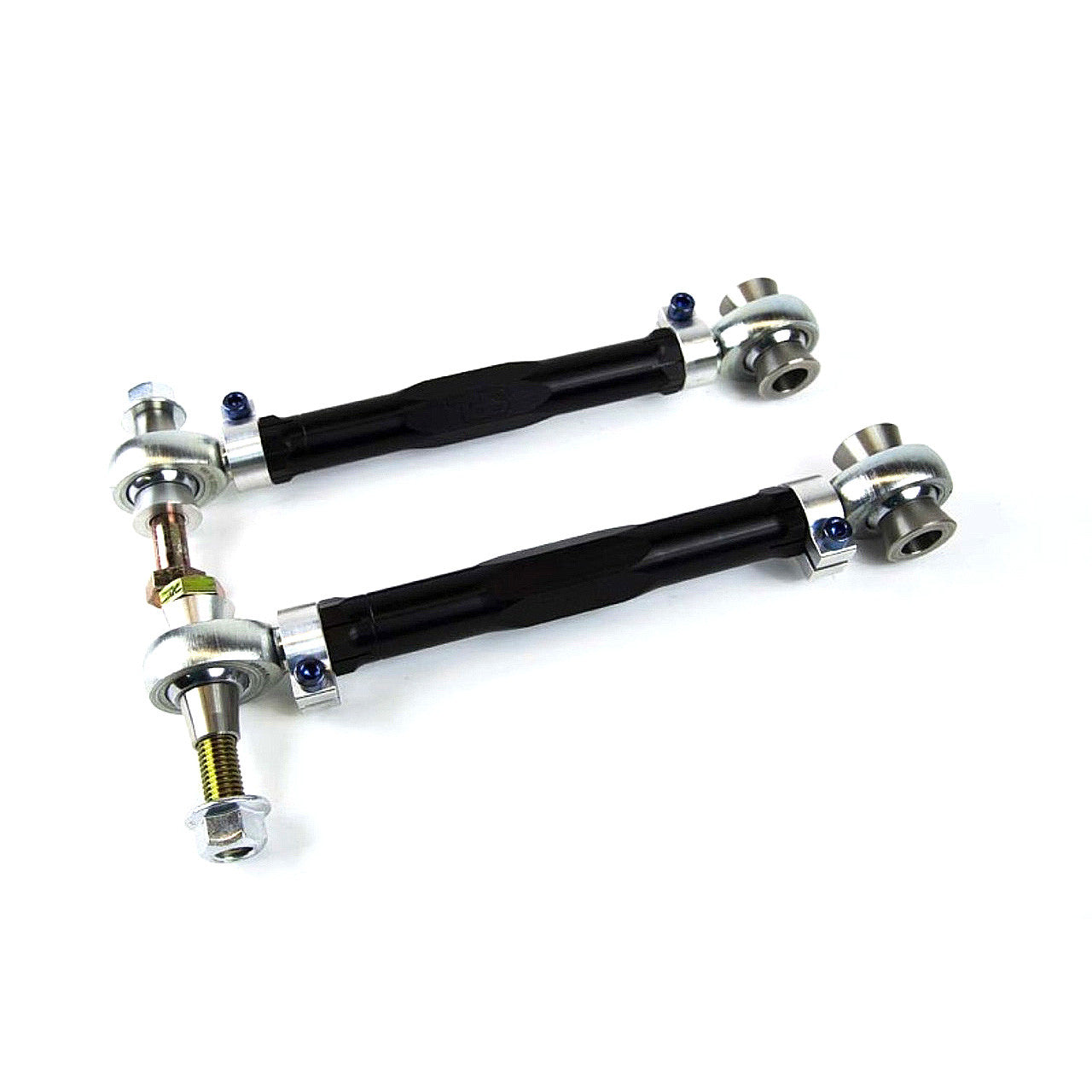 SPL Parts 2013+ Subaru BRZ/Toyota 86 / 2015+ Subaru WRX/STI Rear Toe Arms w/Eccentric Lockout - SPL RTAEL FRS - Angle 3