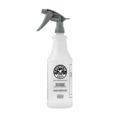 Chemical Guys Professional Heavy Duty Bottle & Sprayer - 32 oz (Case of 24) - ACC_130