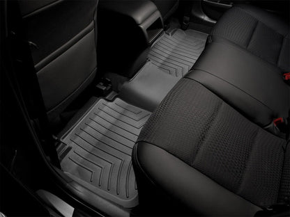 WeatherTech 12+ Subaru Impreza Rear FloorLiner - Black - 444392 - Mounted