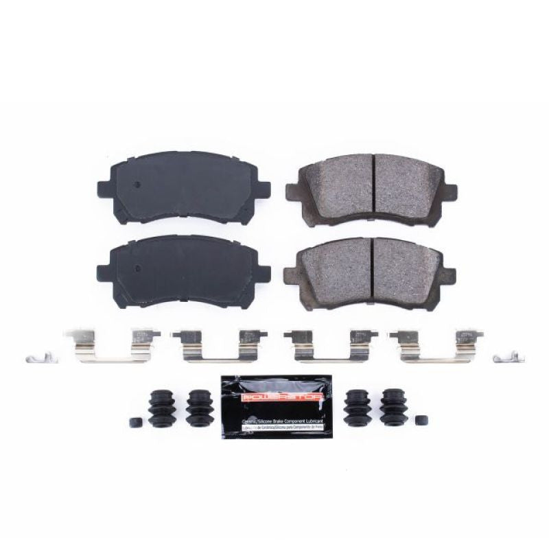 Power Stop Z23 Evolution Sport Front Brake Pads w/Hardware For 2002-03 Subaru WRX, 97-02 Legacy, 98-02 Forester - Z23-721 - Primary