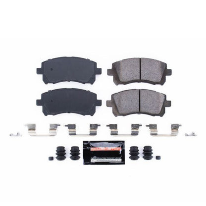 Power Stop Z23 Evolution Sport Front Brake Pads w/Hardware For 2002-03 Subaru WRX, 97-02 Legacy, 98-02 Forester - Z23-721 - Primary