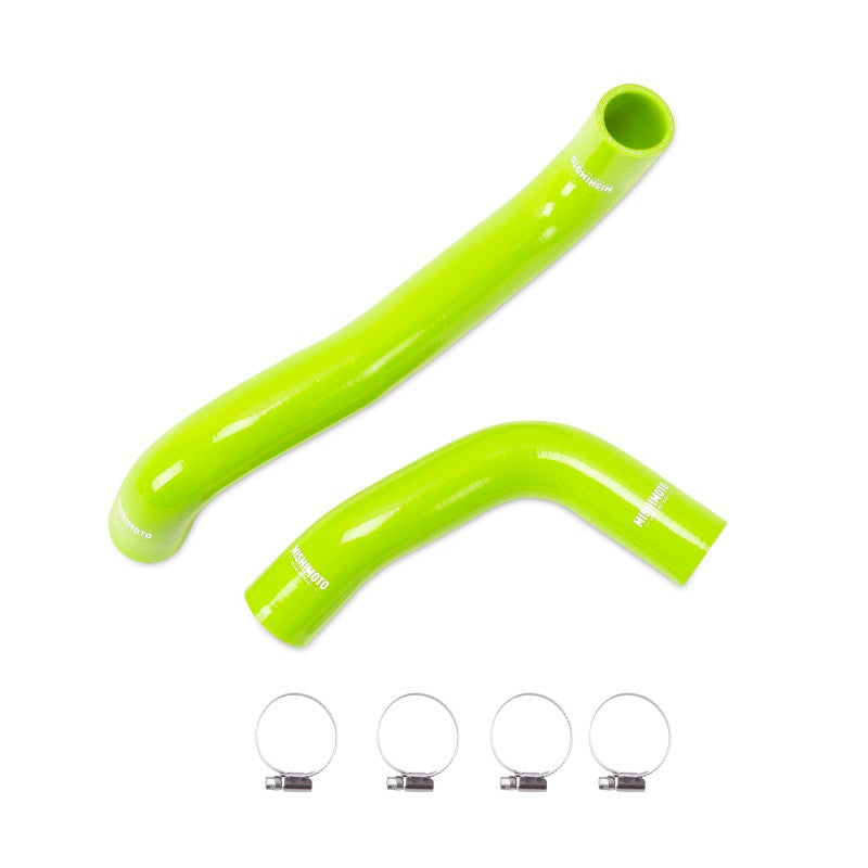 Mishimoto Silicone Radiator Hose Kit For 2008-14 Subaru WRX, 08-21 WRX STI - Neon Yellow - MMHOSE-STI-08NY - Parts Included