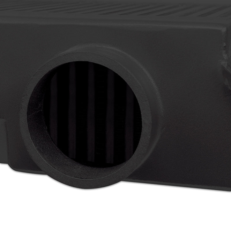 Mishimoto Subaru 08-21 WRX STi Top-Mount Intercooler Kit - Powder Coated Black & Black Hoses - MMTMIC-STI-08BKBK - Outlet