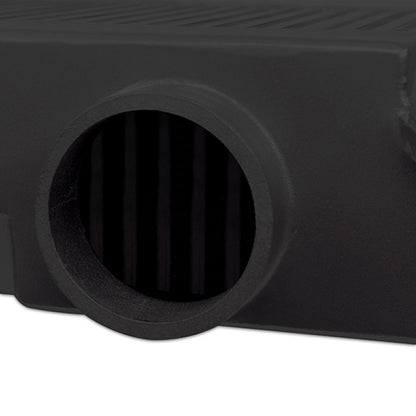 Mishimoto Subaru 08-21 WRX STi Top-Mount Intercooler Kit - Powder Coated Black & Black Hoses - MMTMIC-STI-08BKBK - Outlet