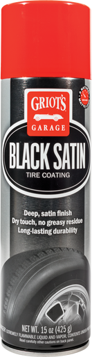 Griots Garage Black Satin Tire Coating - 14oz - Case of 6 - 10951