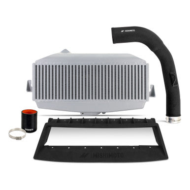 Mishimoto TMIC Kit Silver Core Black Pipes For 2022+ Subaru WRX - MMTMIC-WRX-22KSLBK