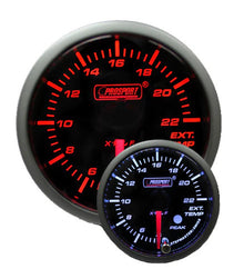 Prosport 52mm Premium Amber / White EGT Gauge