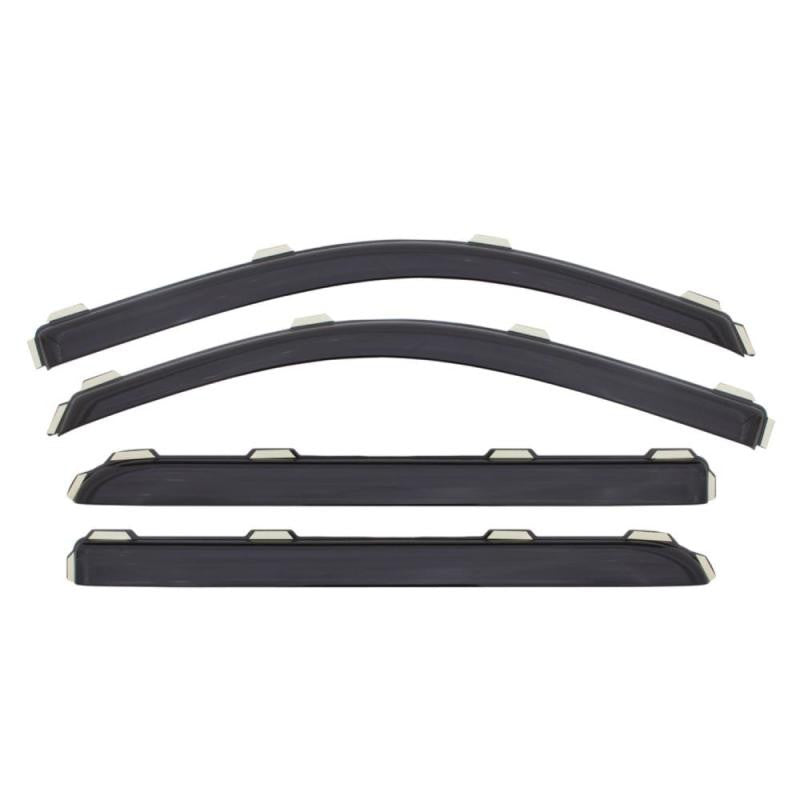 AVS 14-18 Subaru Forester Ventvisor In-Channel Front & Rear Window Deflectors 4pc - Smoke - 194375 - out of package