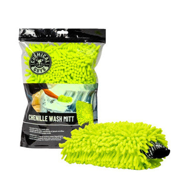Chemical Guys Chenille Premium Scratch-Free Microfiber Wash Mitt - Case of 12 - MIC493