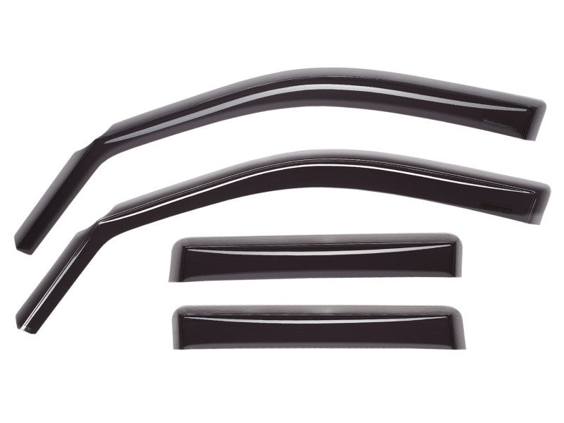 WeatherTech Front & Rear Side Window Deflectors For 2015-19 Subaru Outback - Dark Tint - 82780IM - Primary