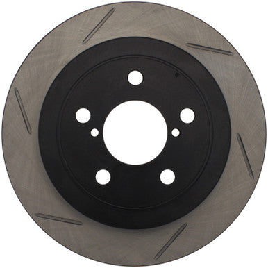StopTech Power Slot 02-05 WRX Rear Left SportStop Slotted Rotor - 126.47011SL