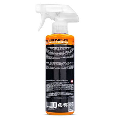Chemical Guys Signature Series Orange Degreaser - 16oz - Information Label