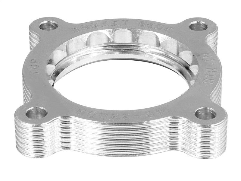 aFe Silver Bullet Throttle Body Spacers for 2013-20 Subaru BRZ/86/FR-S - 46-38009 - Angled