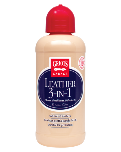 Griots Garage Leather 3-in-1 - 16oz - Case of 12 - 11019