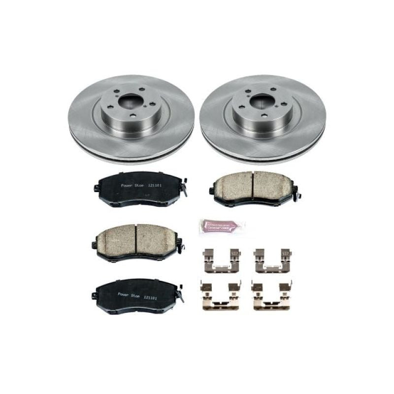 Power Stop Front Autospecialty Brake Kit For 2011-14 Subaru WRX, 13-24 BRZ
