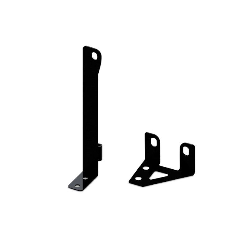 Mishimoto 15 Subaru STI Thermostatic Oil Cooler Kit - Silver - MMOC-STI-15T - Brackets