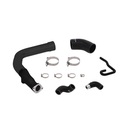 Mishimoto 2015-21 Subaru WRX Top-Mount Intercooler Kit - Powder Coated Black & Black Pipes - Piping