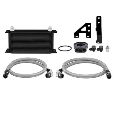 Mishimoto Non-Thermostatic Oil Cooler Kit For 2015-21 Subaru WRX - Black - MMOC-WRX-15BK