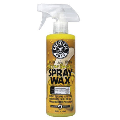 Chemical Guys Blazin Banana Carnauba Spray Wax - 16oz - Case of 6 - WAC21516