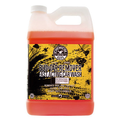 Chemical Guys Bug & Tar Heavy Duty Car Wash Shampoo - 1 Gallon - Case of 4 - CWS_104