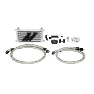 Mishimoto Non-Thermostatic Oil Cooler Kit For 2008-14 Subaru WRX - Silver - MMOC-WRX-08