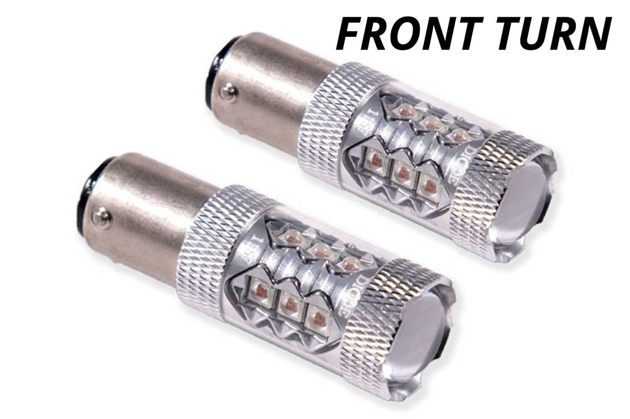 Diode Dynamics Switchback Turn Signal LEDs for 2008-2014 Subaru WRX & STI - Cool White (Pair) - DD0012P